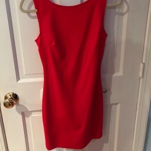 Red homecoming dress